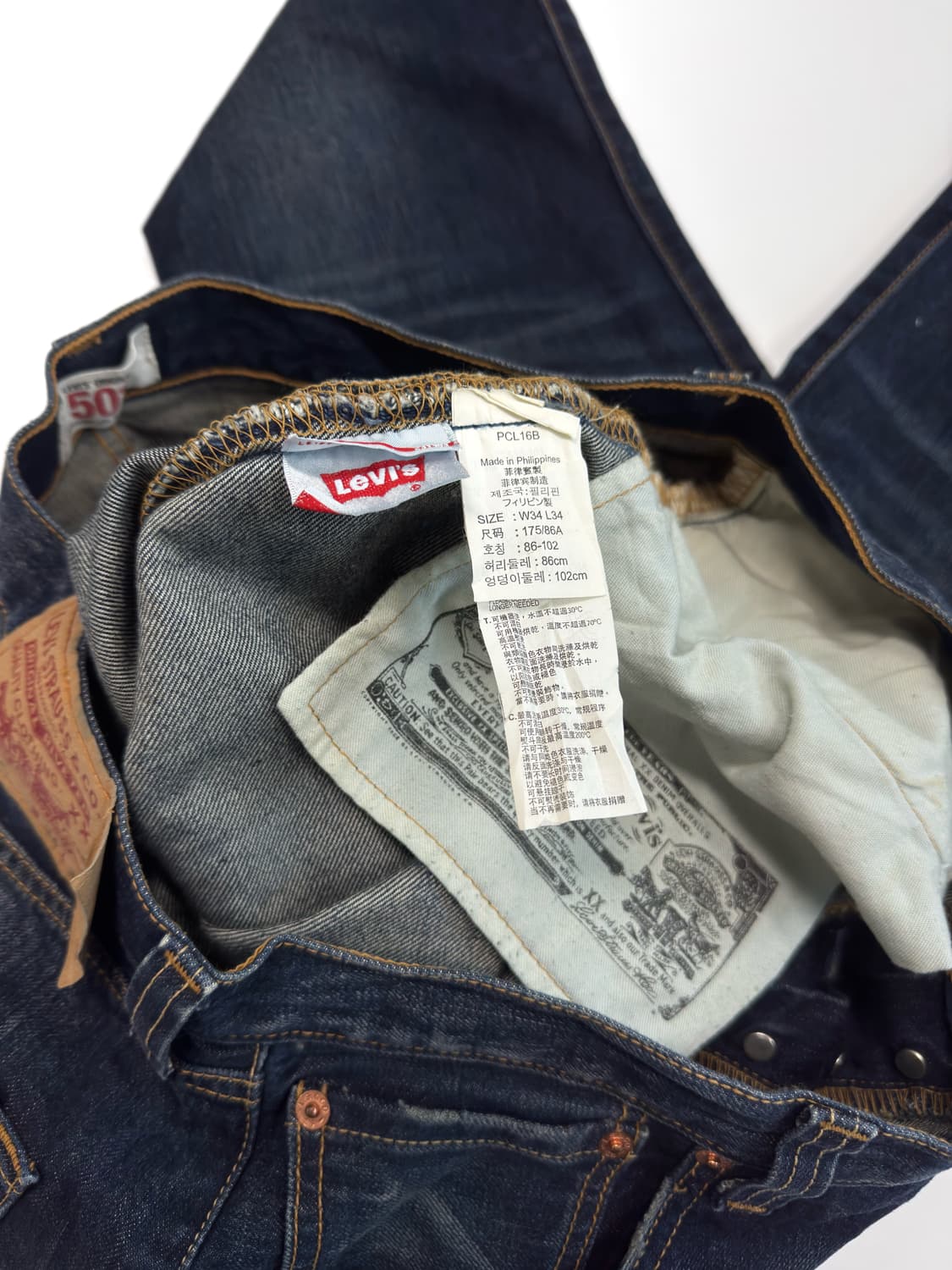 리바이스 501 데님팬츠 34 x 34 상품이미지6