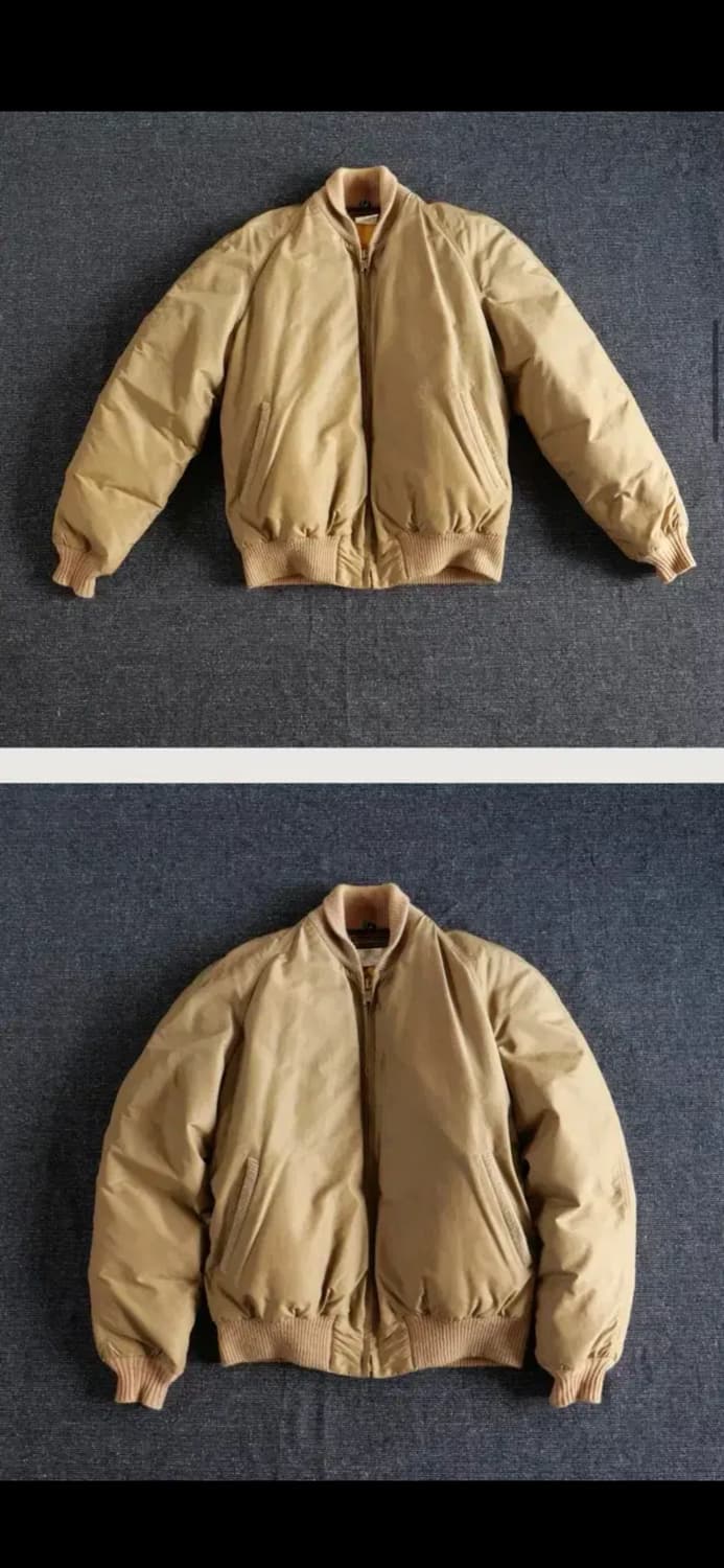 80s 에디바우어 올퍼포즈 다운자켓(M,100) 상품이미지2