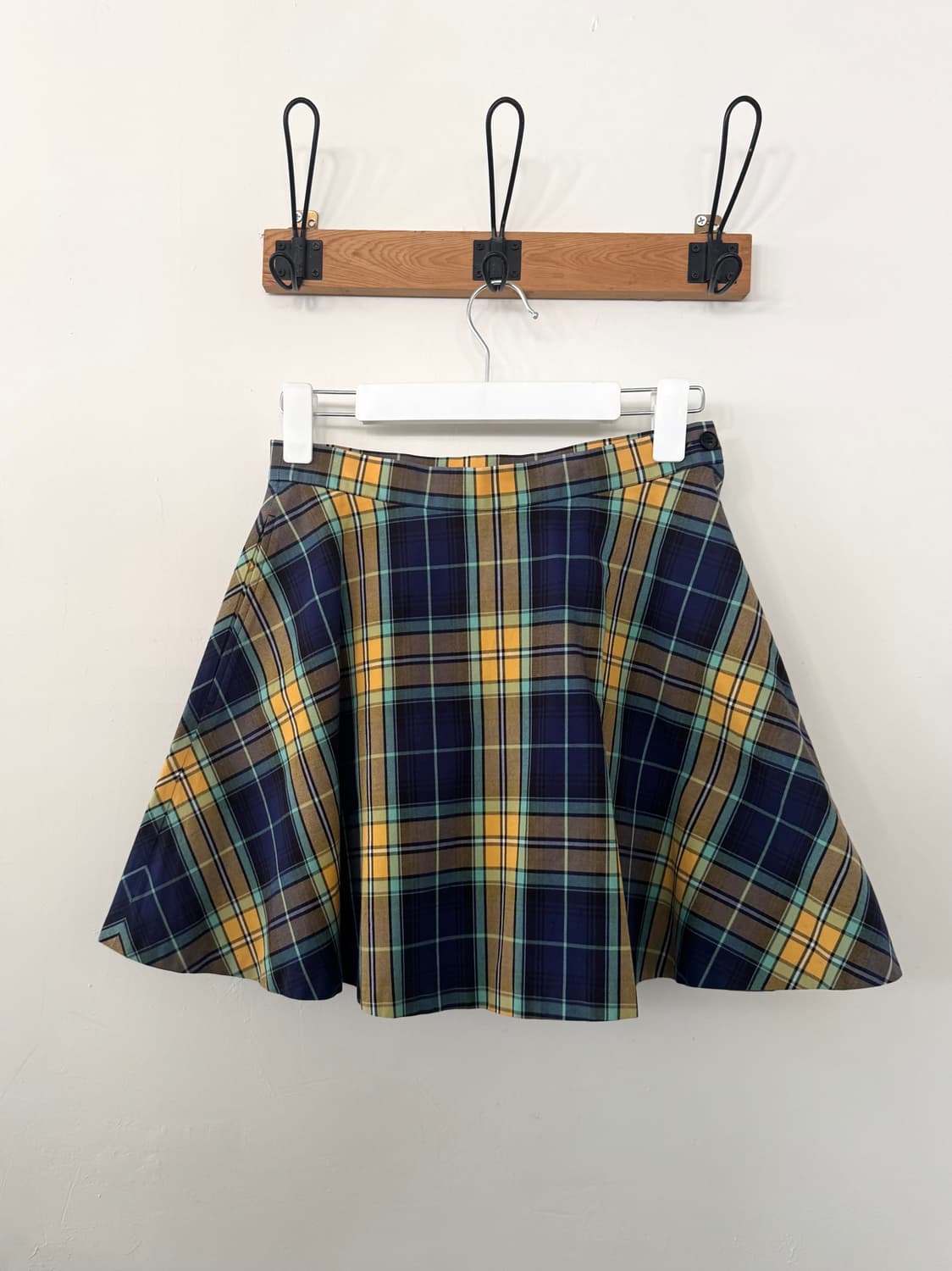 IENA 이에나 타탄 체크 플레어 스커트 상품이미지1