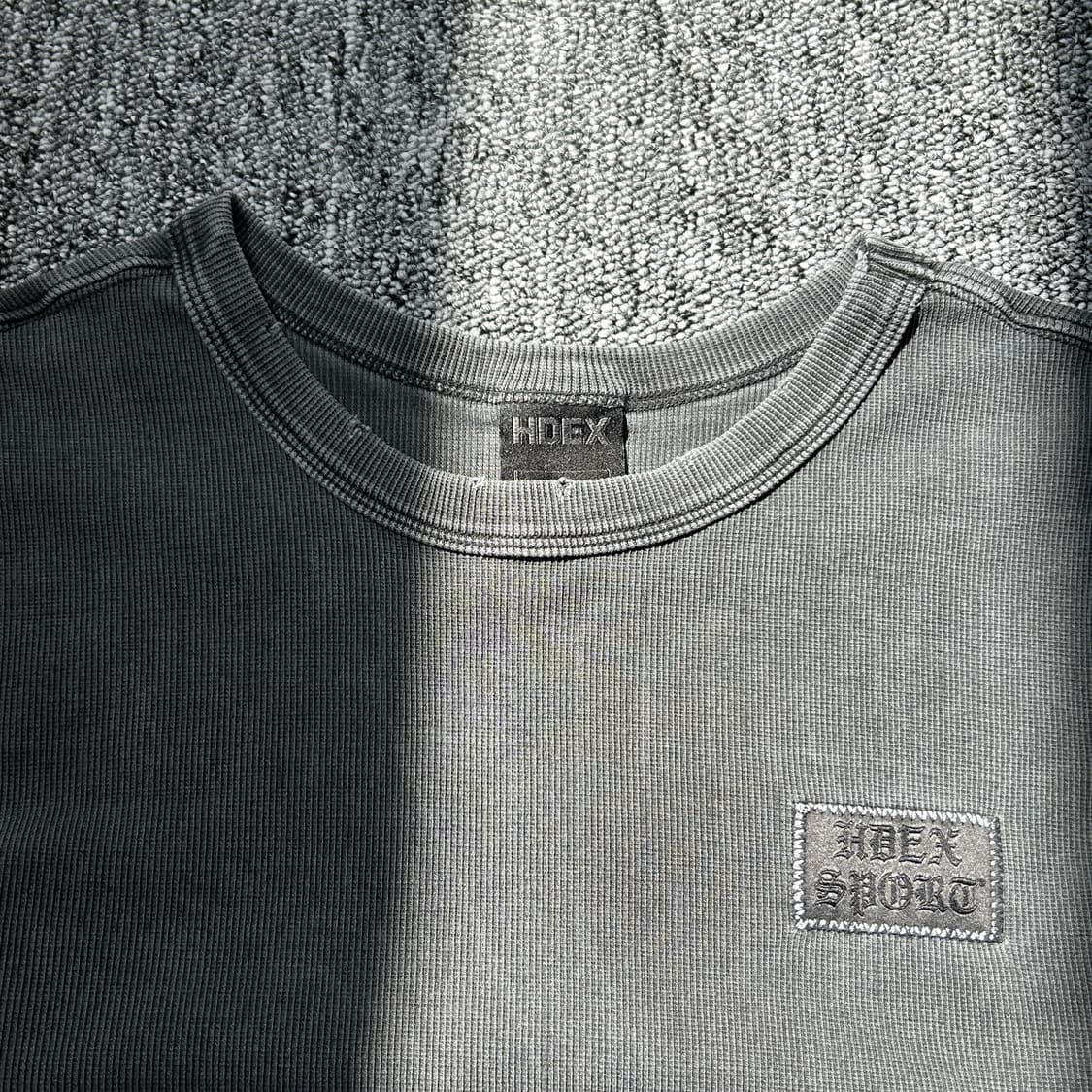 HDEX 워시드 레귤러핏 숏 슬리브 상품이미지4