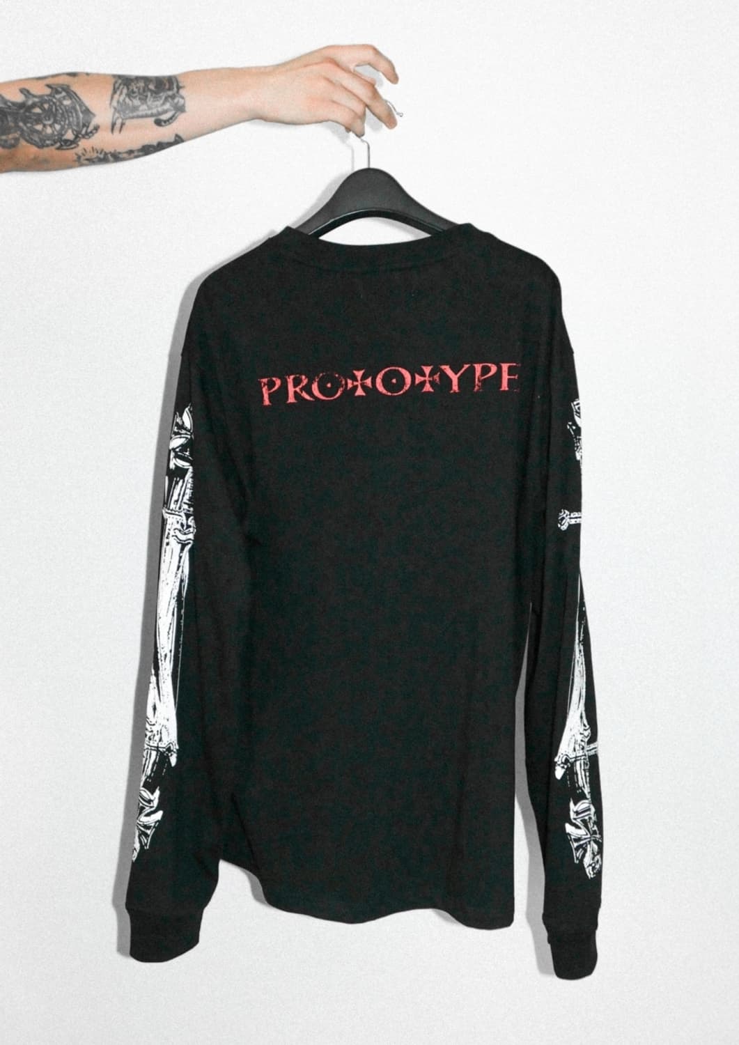 ETCE CROSS SWORD L/S TEE (BLACK) XL 상품이미지1