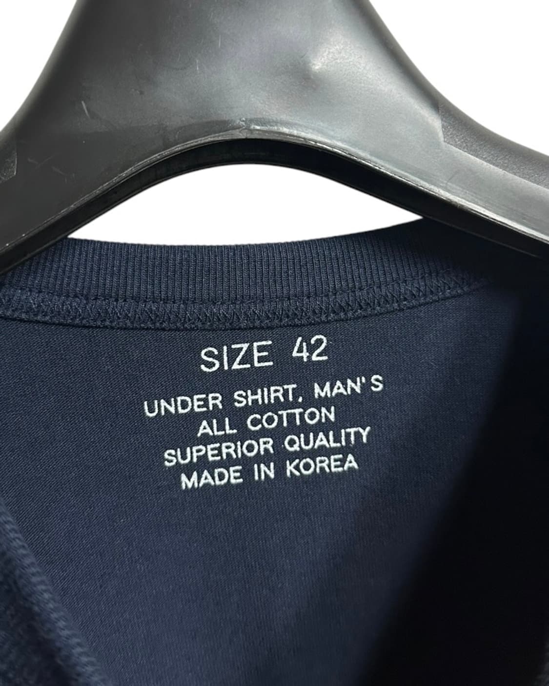 (새상품) 아웃스탠딩 네이비 포켓 반팔티셔츠 42size 상품이미지3