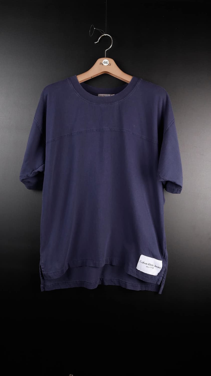 캘빈클라인 빅로고 무지 티셔츠 상품이미지1