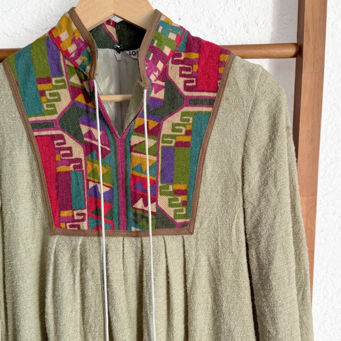 초원의 자수 유목 원피스 상품이미지2