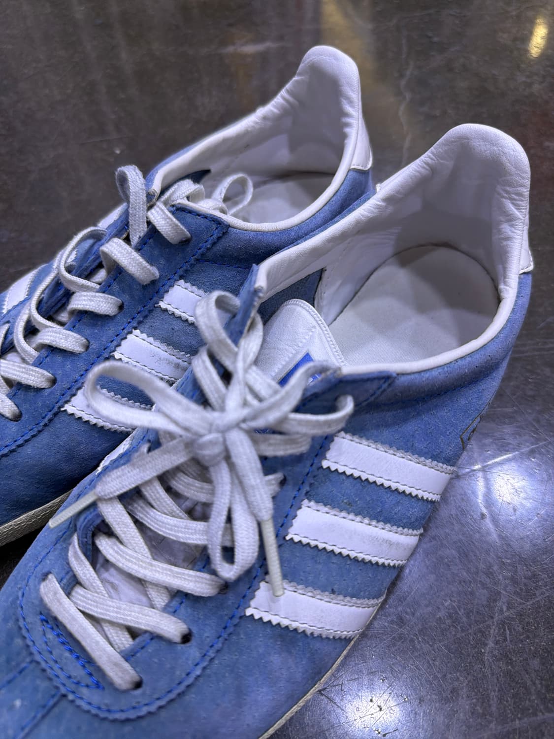 아디다스 가젤 스웨이드 스니커즈 블루스카이 235 상품이미지4