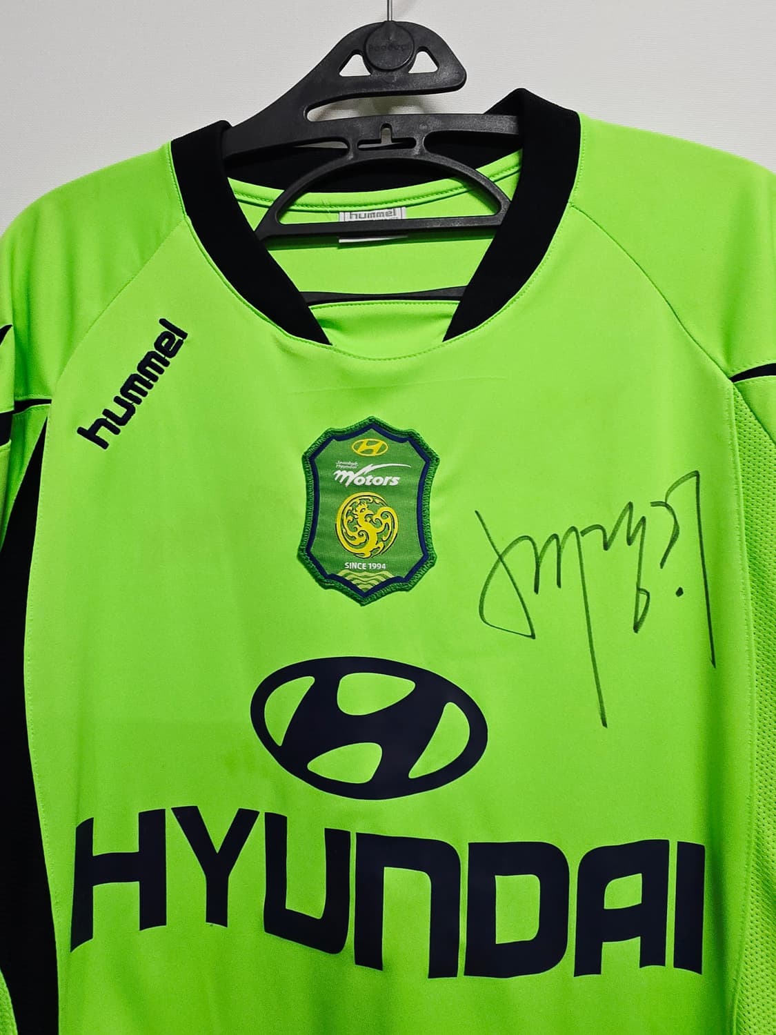 험멜 전북현대 축구 유니폼 사인 상품이미지2