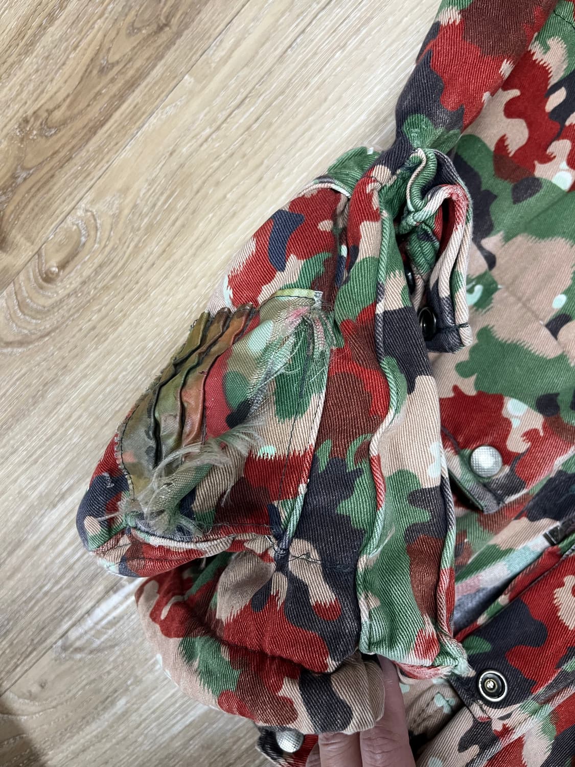 스위스군 밀리터리 알펜카모 유틸리티 베스트 상품이미지7