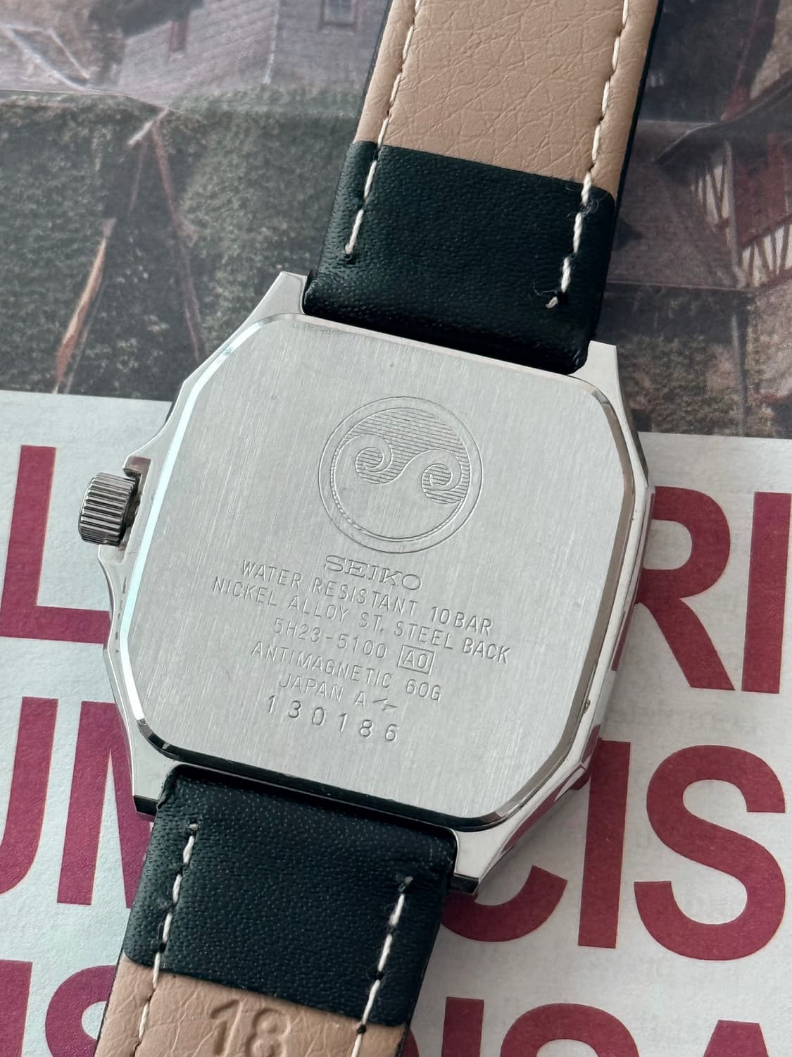 세이코 Seiko Chronos 팔각 스퀘어 데이데이트 상품이미지3