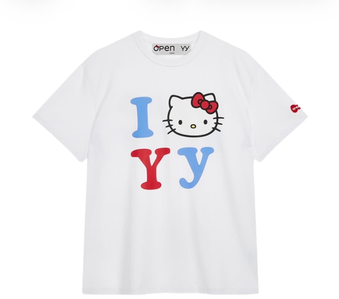오픈와이와이 헬로키티 셔츠 화이트 상품이미지1
