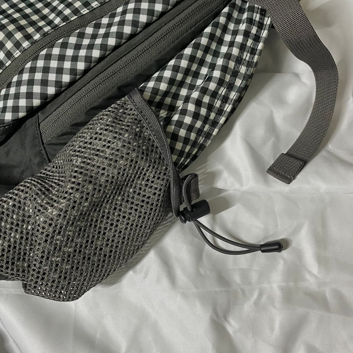노스페이스 깅엄체크 싱글샷 백팩 상품이미지4