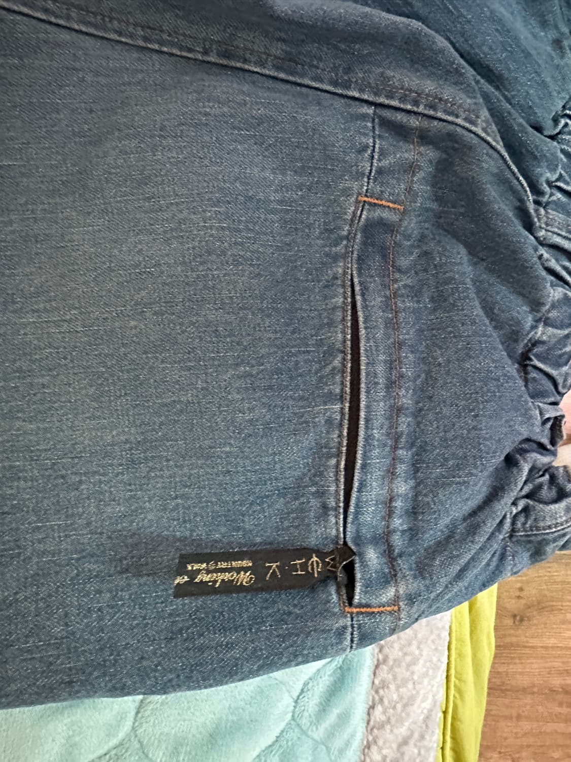 캐피탈 14oz 데님 셔벨 버기 [2사이즈] 상품이미지8