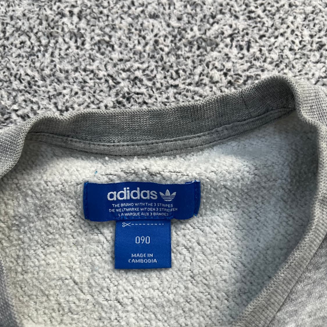 90 아디다스 빅로고 긴팔 맨투맨 0320M 상품이미지2