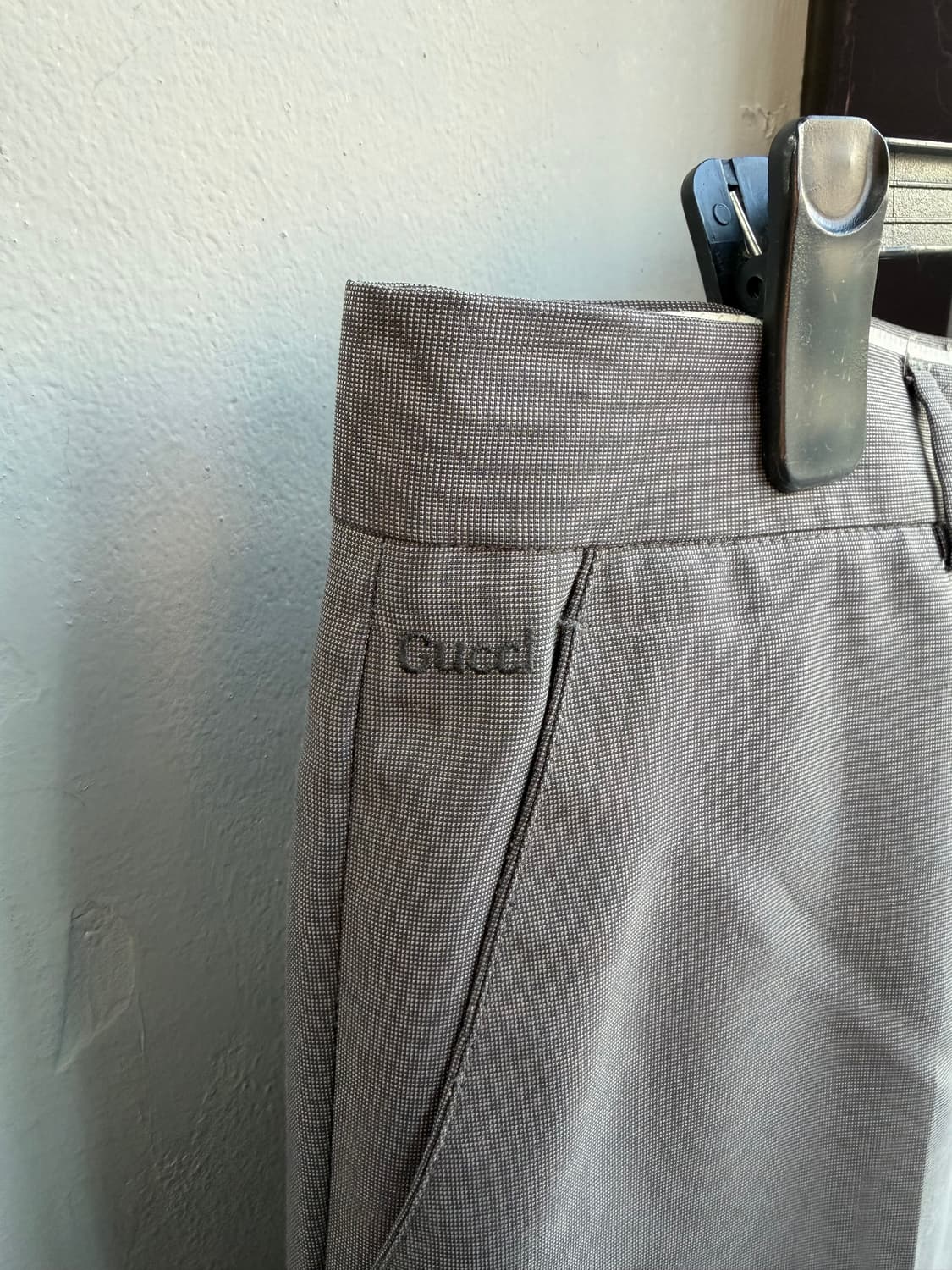 33~34/ 구찌 사이드로고 슬랙스 팬츠 상품이미지4