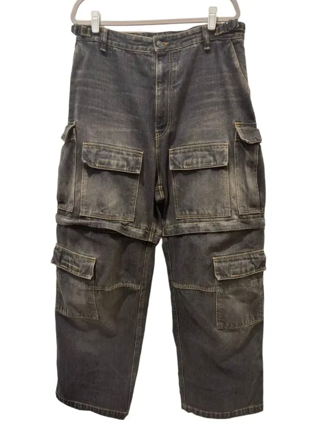 발렌시아가 재패니즈 카고 데님 팬츠 (s) 상품이미지2