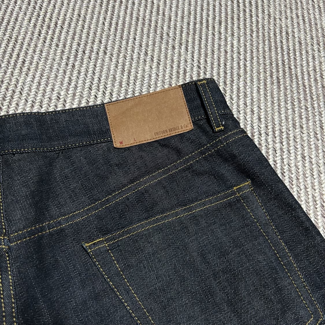 [XL] Uniform Bridge 유니폼브릿지 셀비지 데님팬츠 상품이미지5