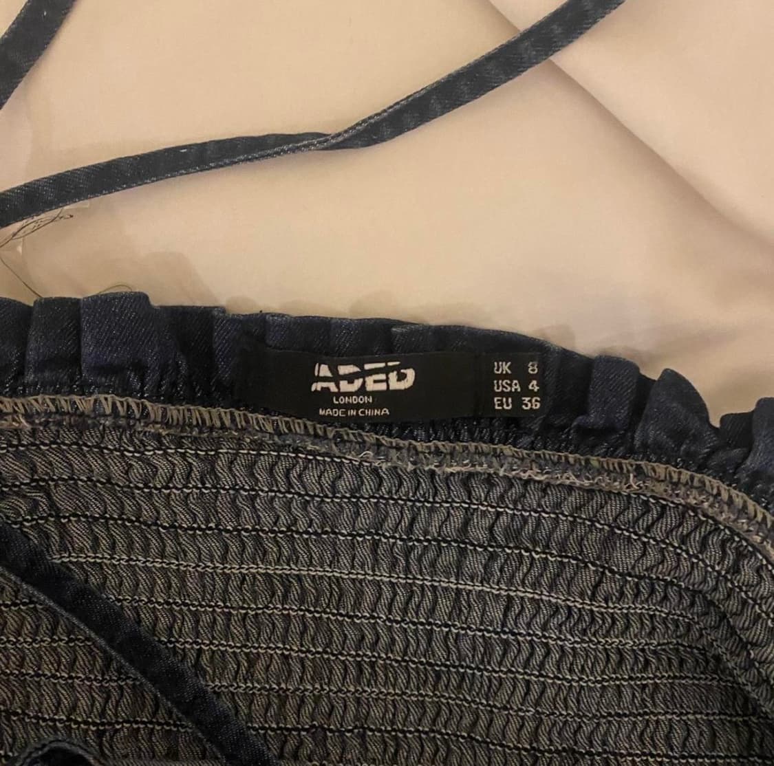 제이디드 런던 데님 홀터넥 탑 상품이미지3