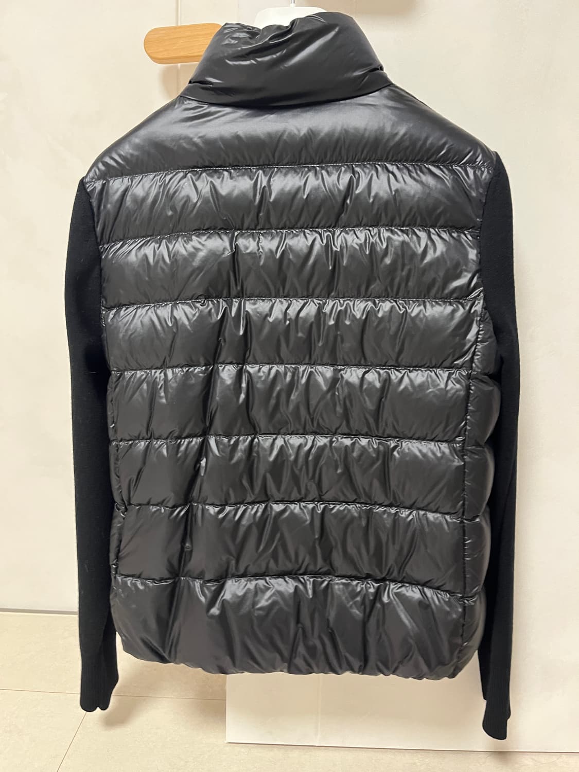 몽클레어 울 니트패딩 블랙M 상품이미지2