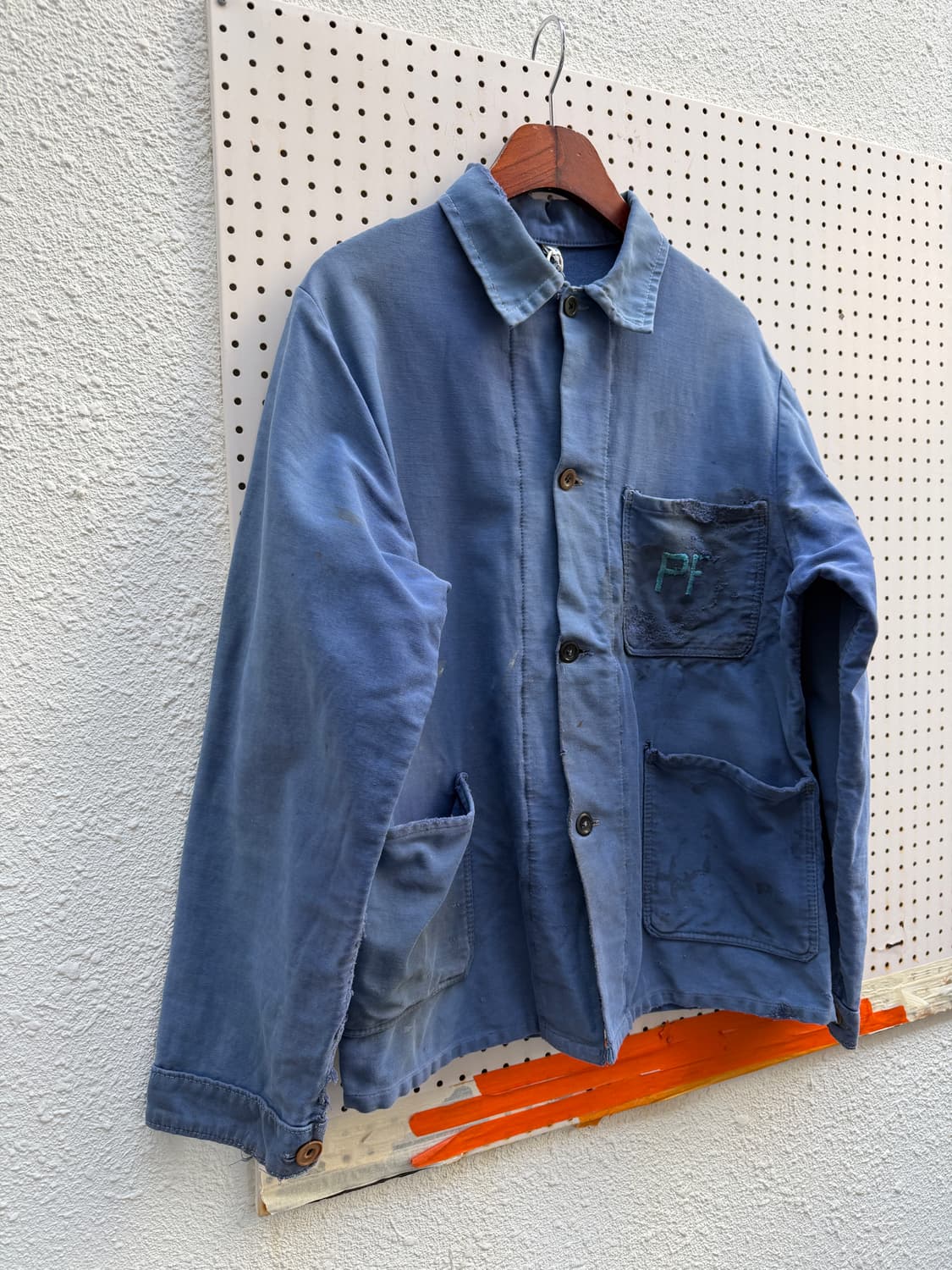 FADED DIRTY WASHED MOLESKIN 몰스킨 프렌치워크자켓 상품이미지6