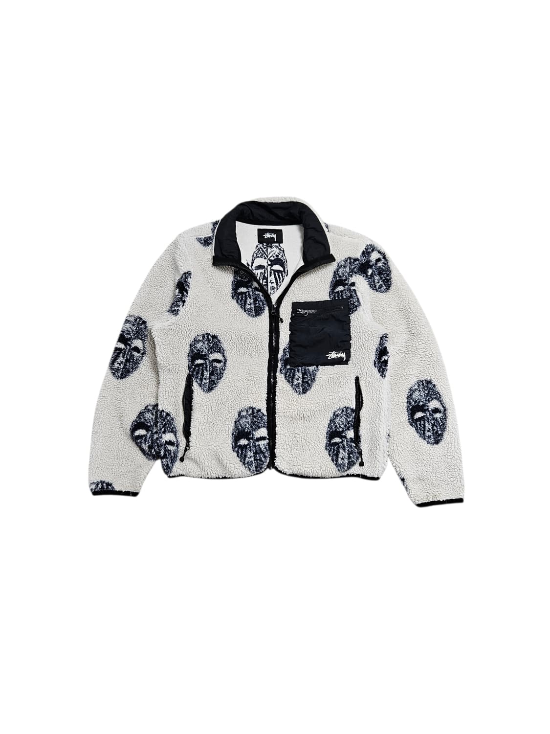 스투시 마스크 쉐르파 플리스 자켓 상품이미지1