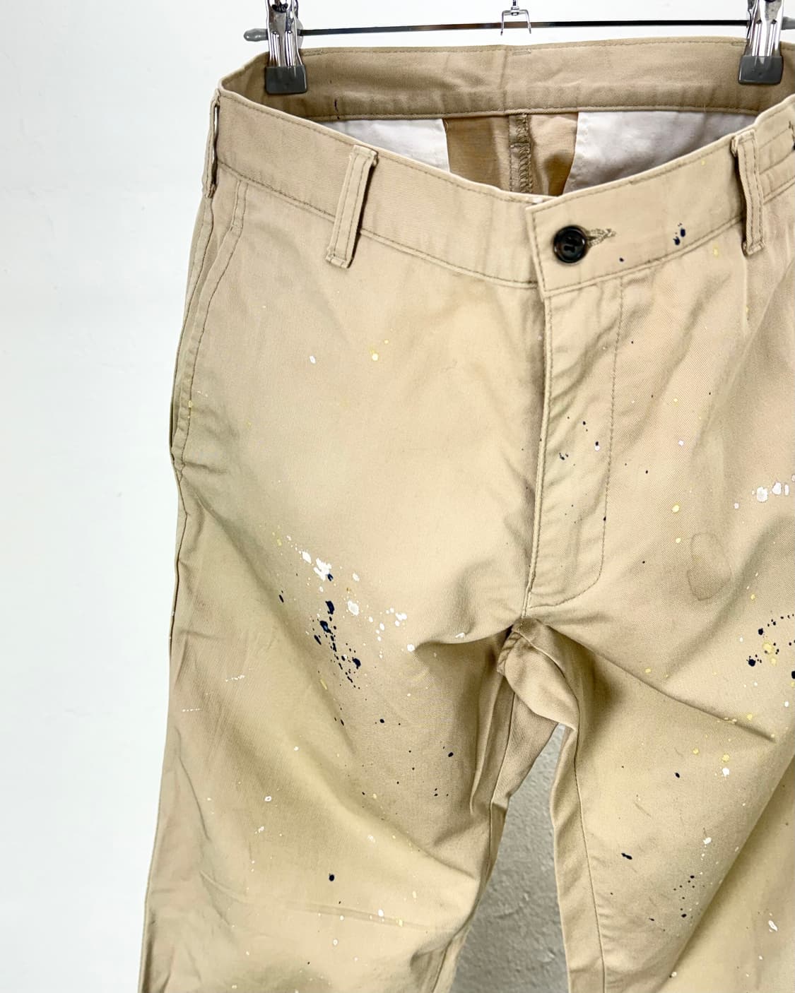 꼼데가르송 옴므 플러스 페인터 배이지 코튼 치노 팬츠 상품이미지2