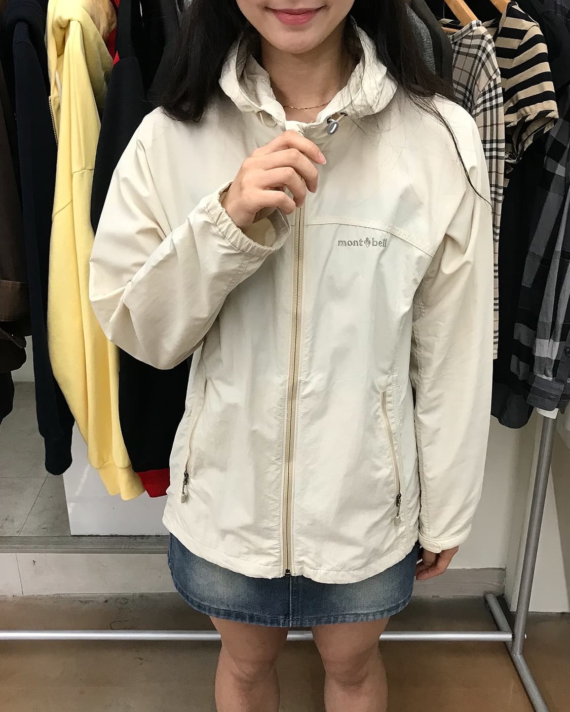몽벨 후드 바람막이 자켓 상품이미지7