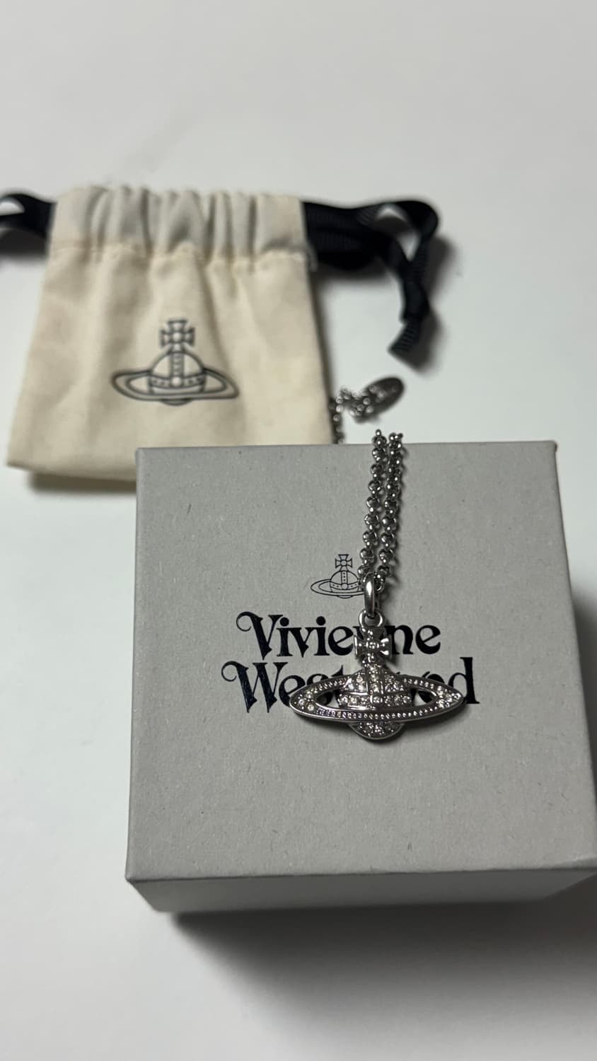 비비안웨스트우드 실버 목걸이 상품이미지2