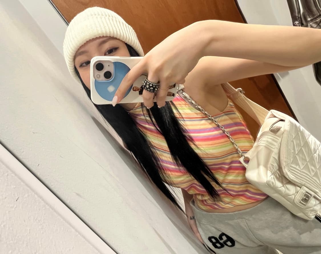 샤넬 정품 10번대 스포츠 퀼티드 백 상품이미지9