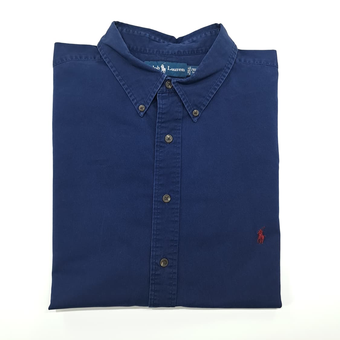 CN913 2XLT 폴로 랄프로렌 네이비 긴팔 셔츠 남방 상품이미지8
