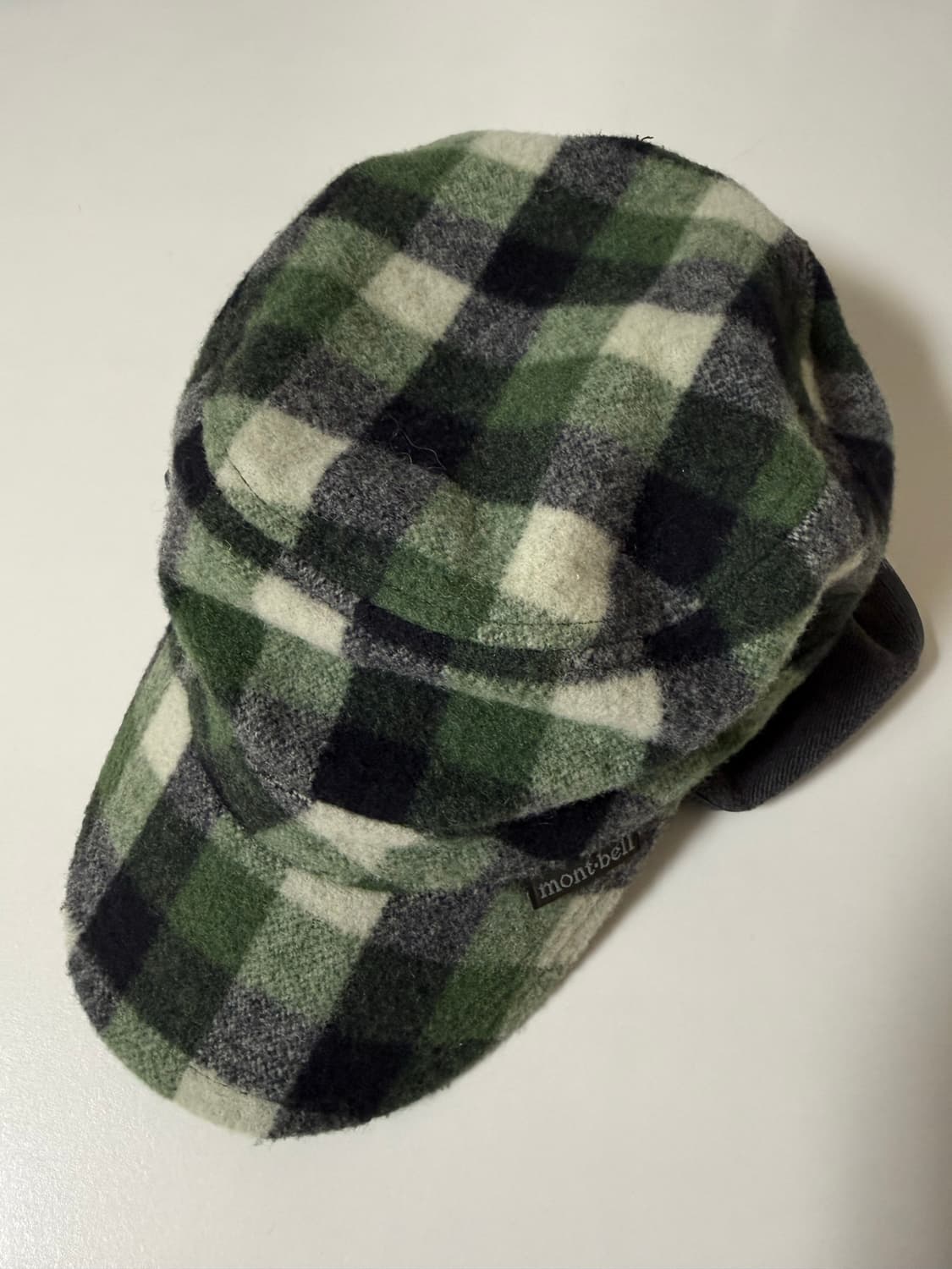 몽벨 울 컨트리 워크 캡 그린 빈티지 모자 상품이미지1