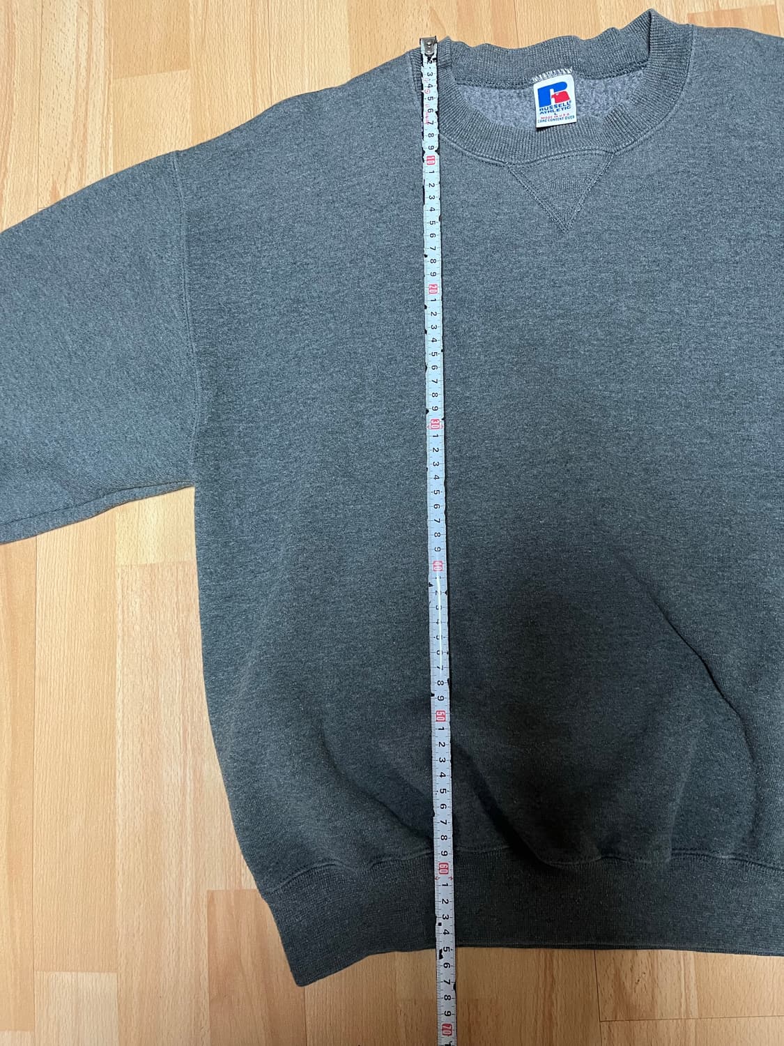 러셀 애슬레틱 90s 빈티지 스웻셔츠 멜란지그레이 상품이미지5