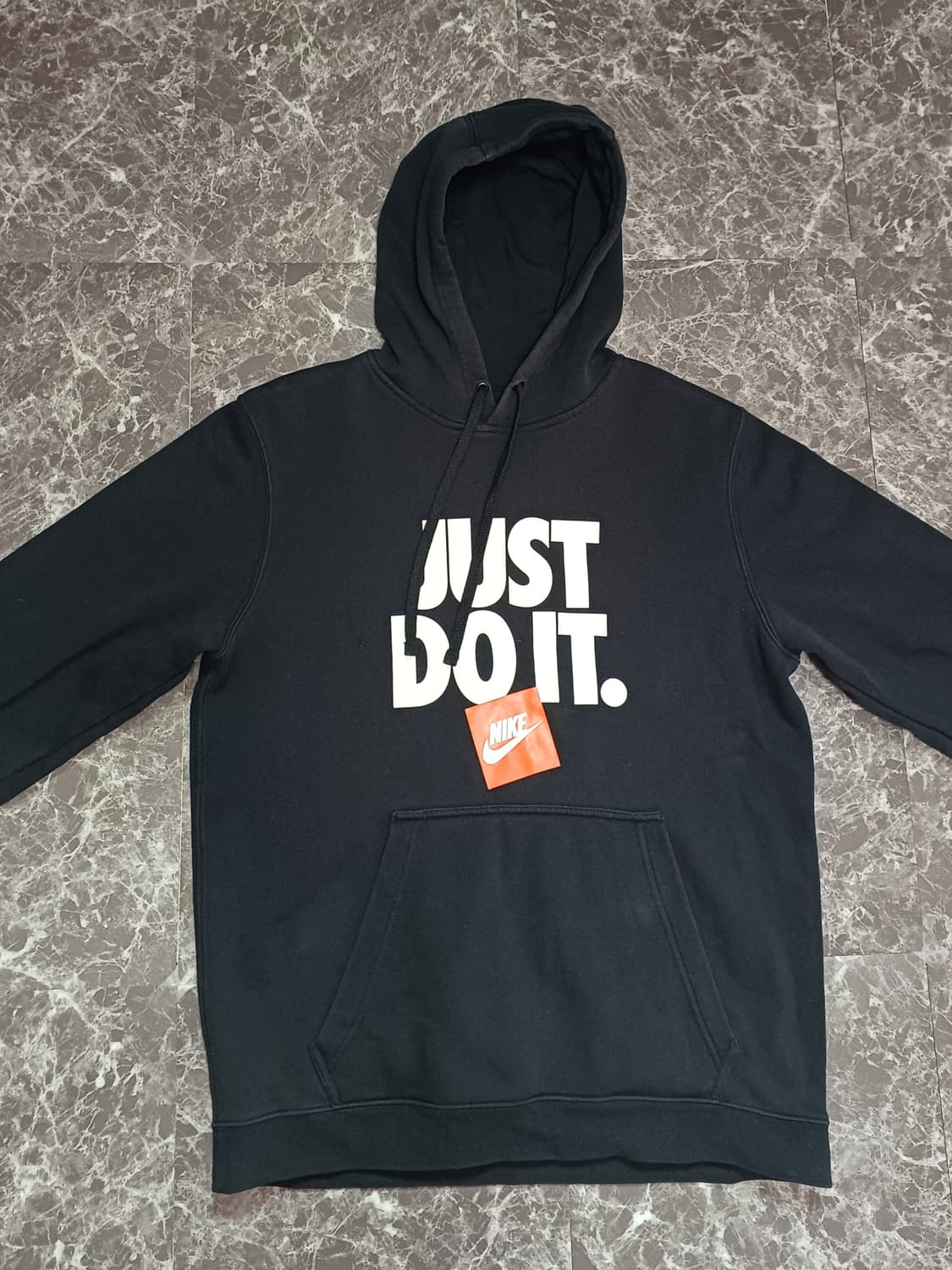 나이키 JUST DO IT 후드티 블랙 M 상품이미지1