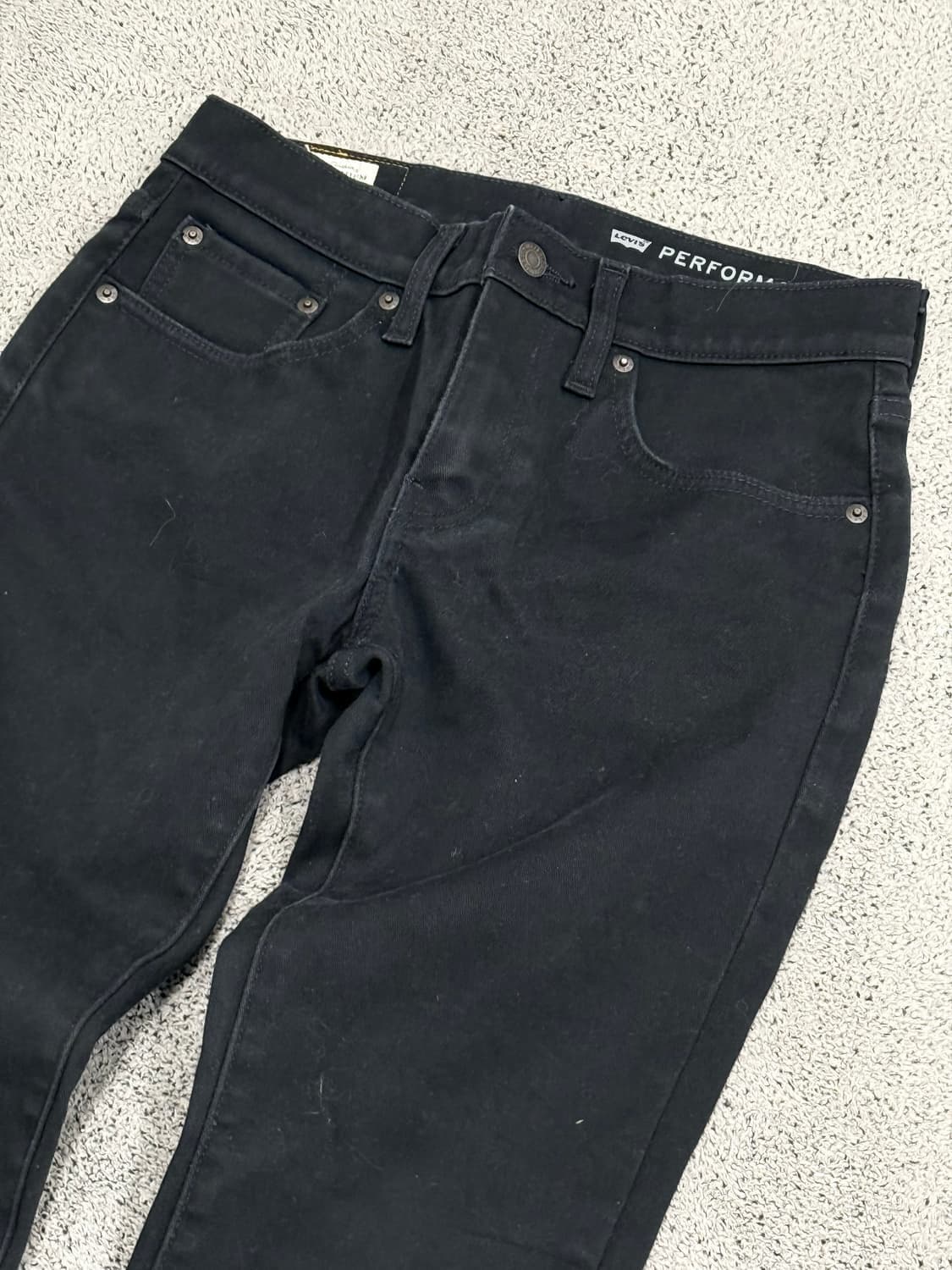 (28/32) 리바이스 프리미엄 511 블랙 코튼 기모 팬츠 상품이미지2