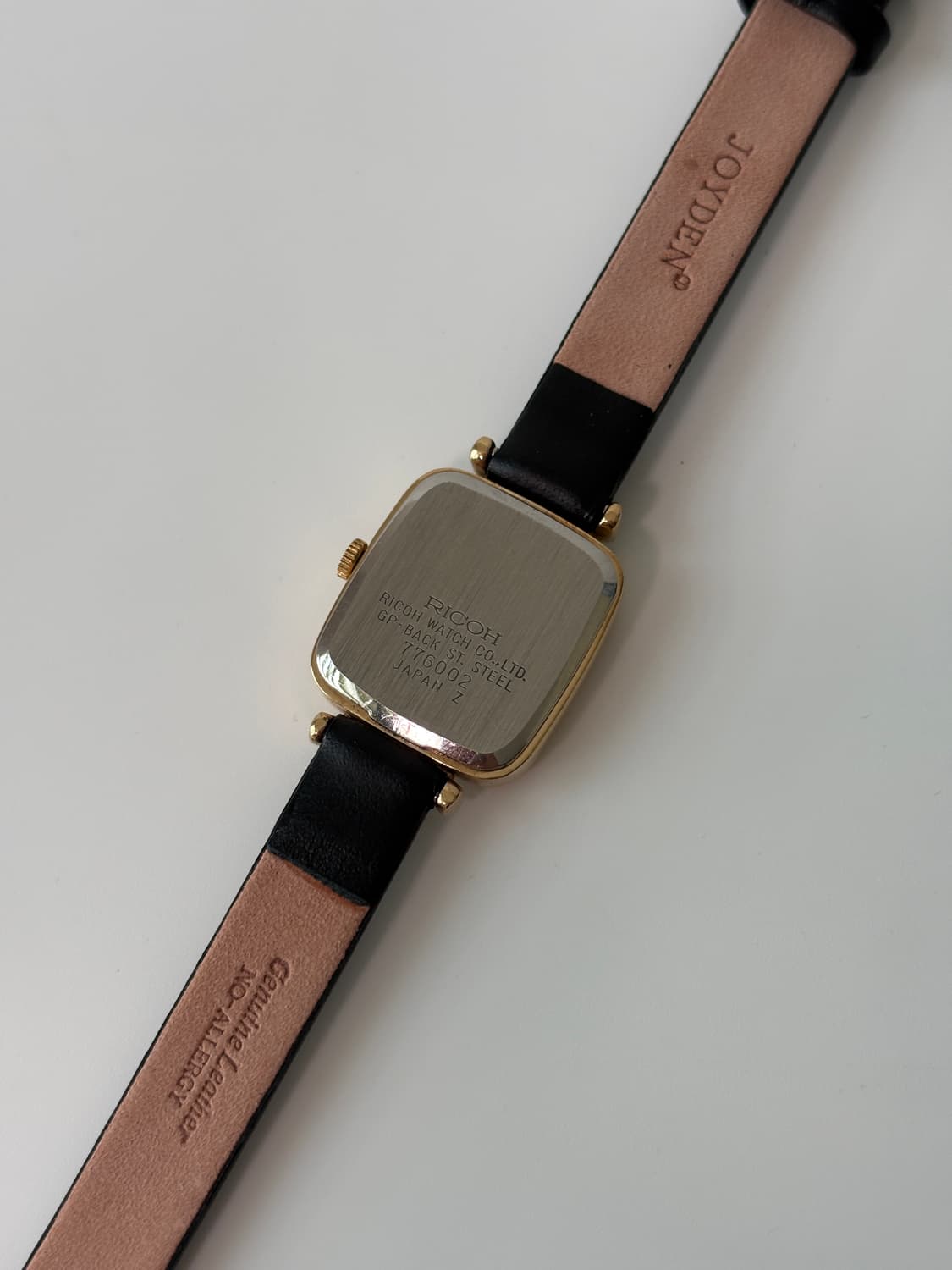 1980s Gold Square Ladies Quartz 상품이미지6