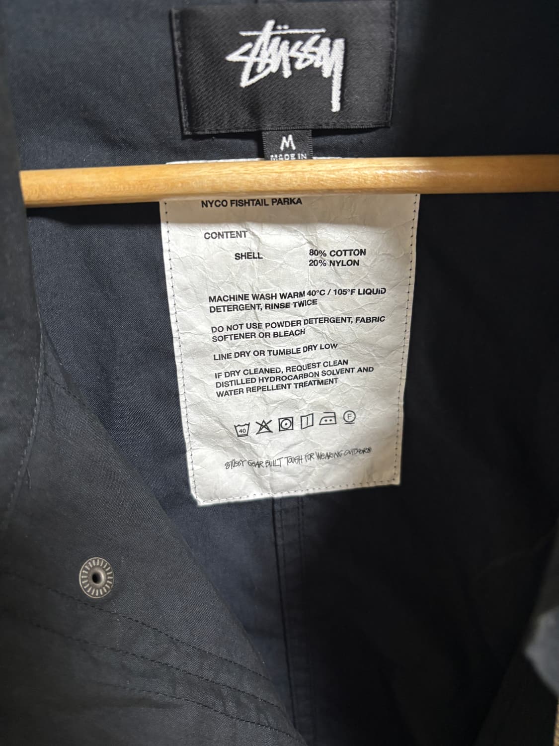 Stussy nyco fishtail parka 상품이미지3