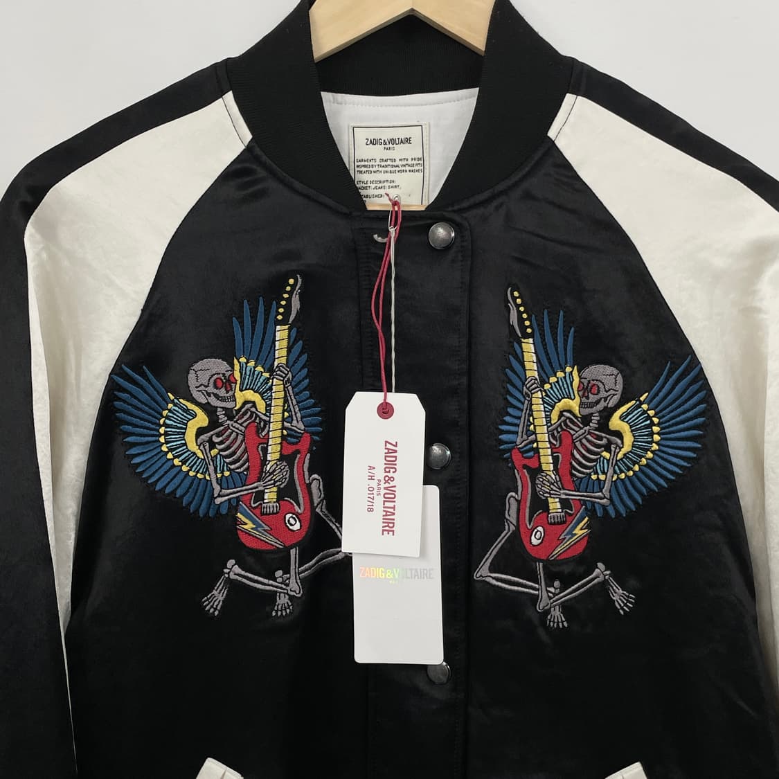 쟈딕앤볼테르 자수 스카잔 봄버 자켓 (새상품) 상품이미지2