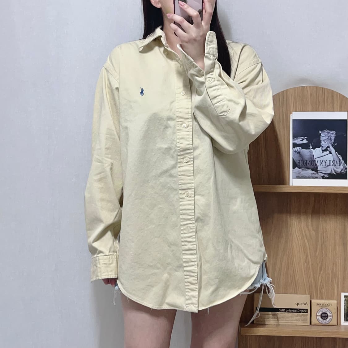[정품] 폴로 버터 / 소라포니 솔리드 셔츠 [ BLAIRE S ] 상품이미지2