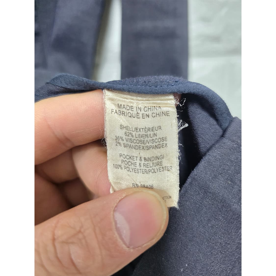 띠어리 블랙 린넨 블레이저 자켓 S 상품이미지3