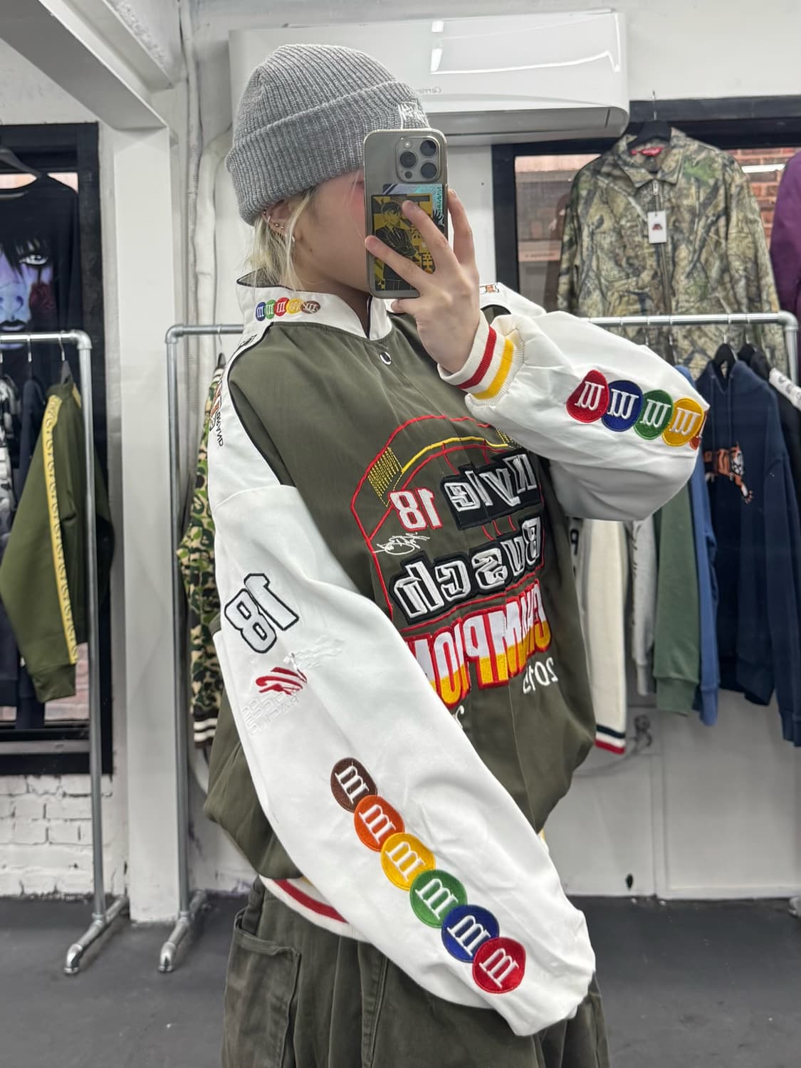 VTG M&M 레이싱 자켓 상품이미지4