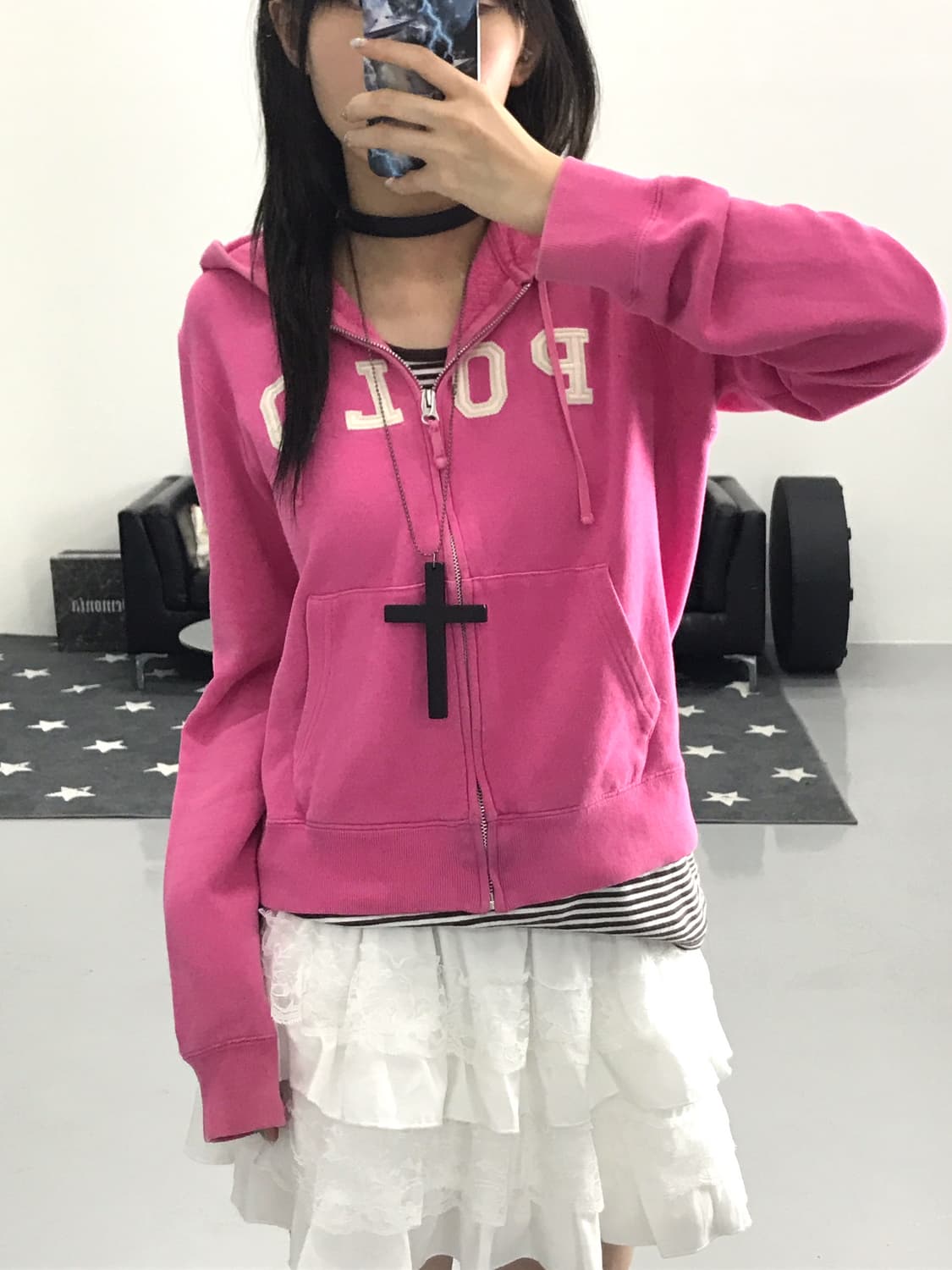 Polo Ralph Lauren Pink Zip Up Hoodies 상품이미지3