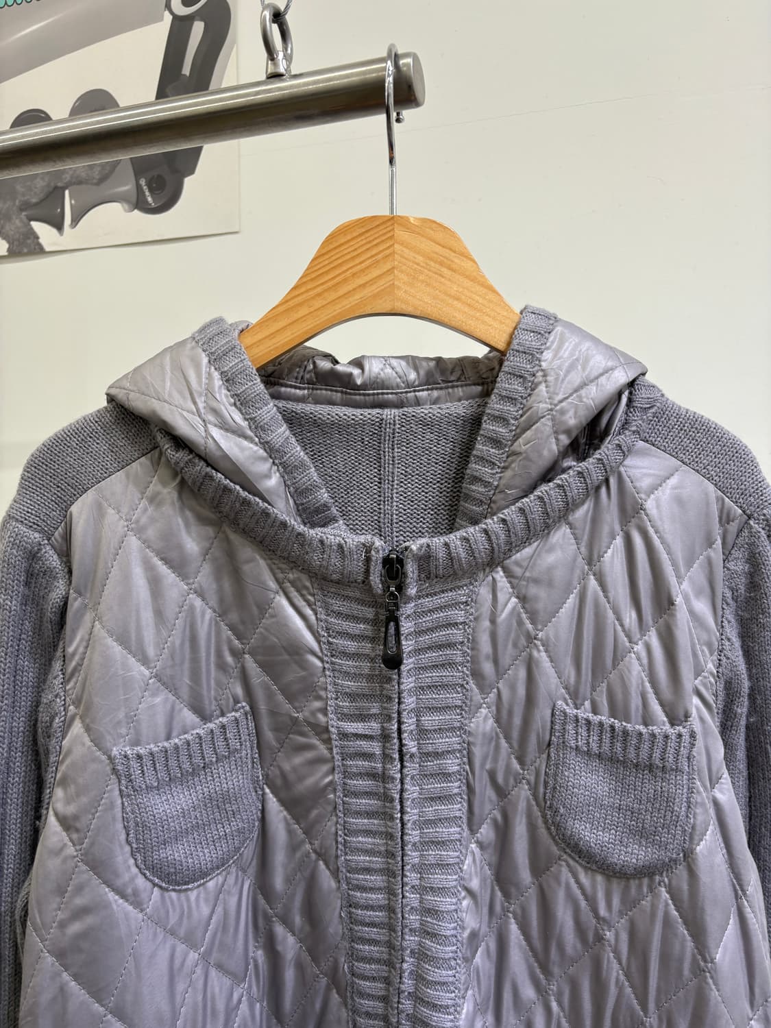 COLLINE JORDIN 니트집업 상품이미지2