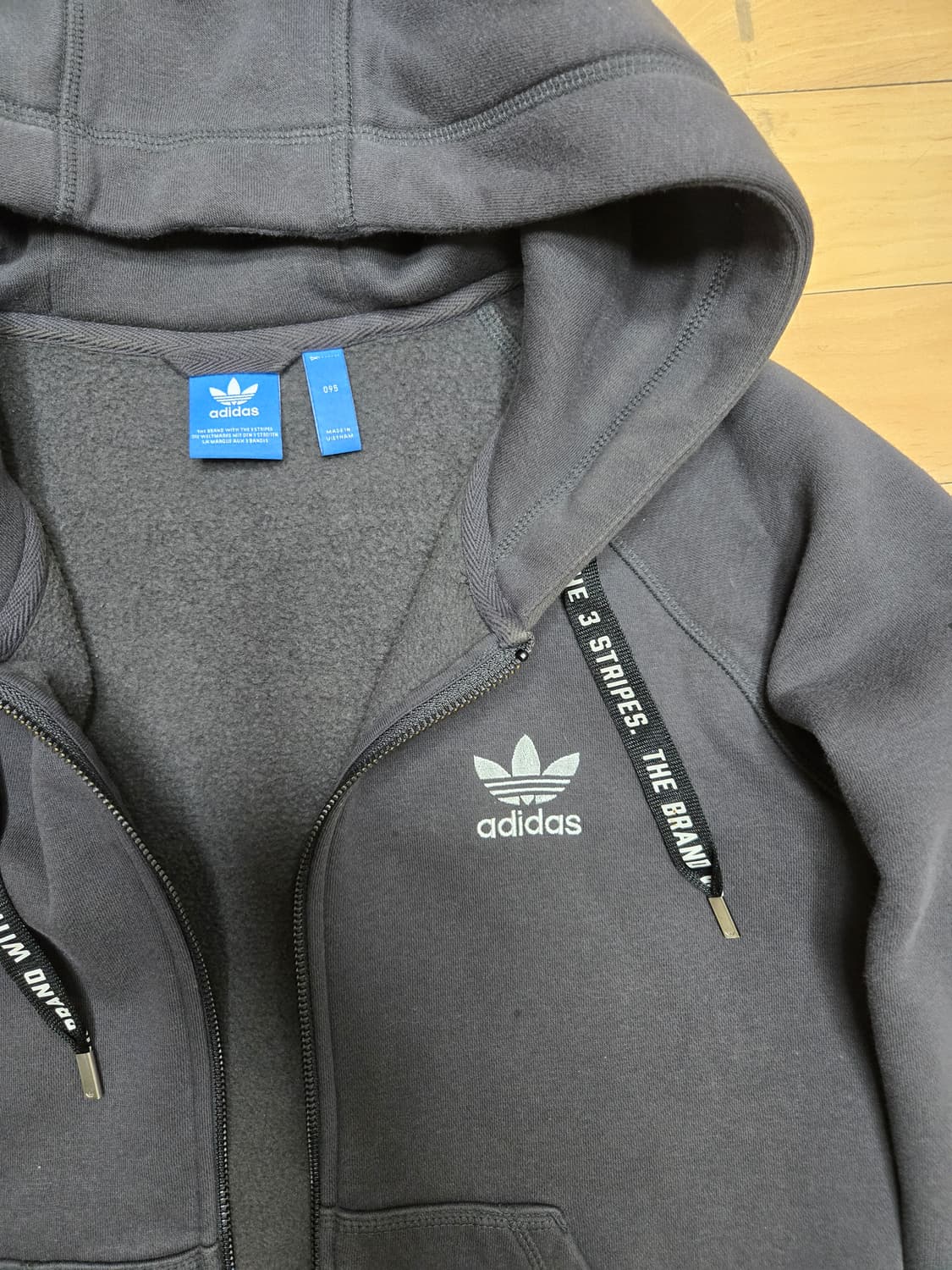 아디다스 후드집업 사이즈 95 상품이미지2