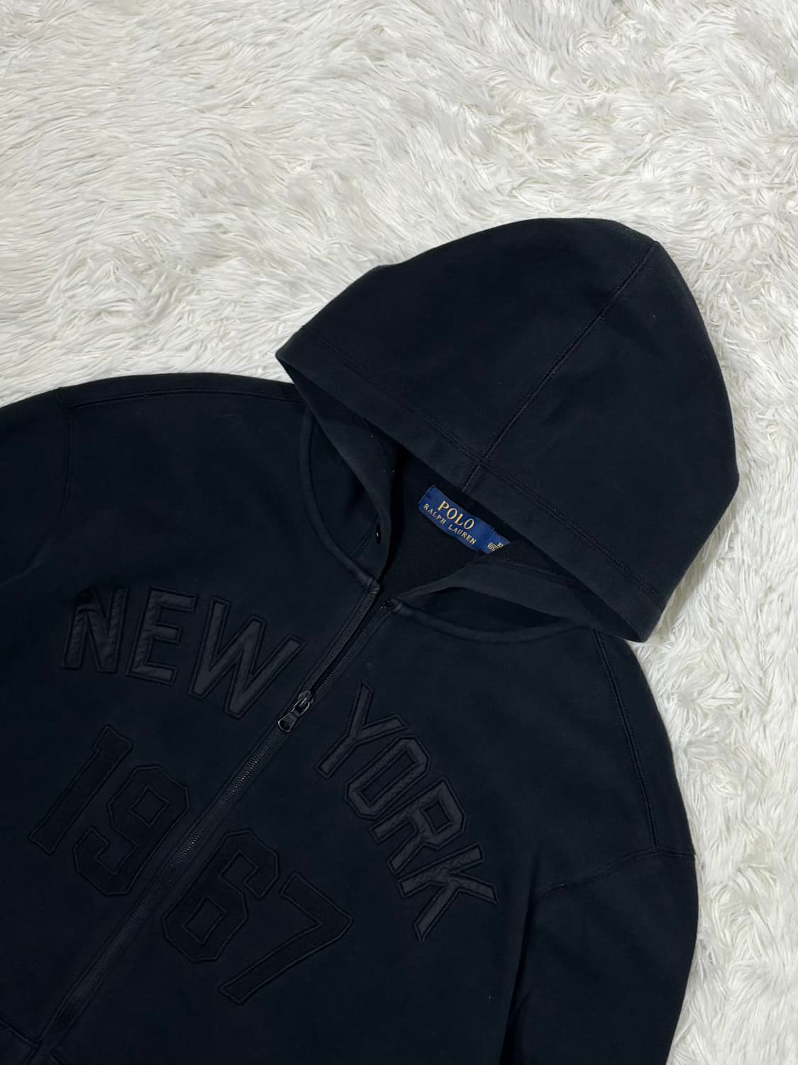 폴로랄프로렌 블랙 뉴욕 후드집업 상품이미지4