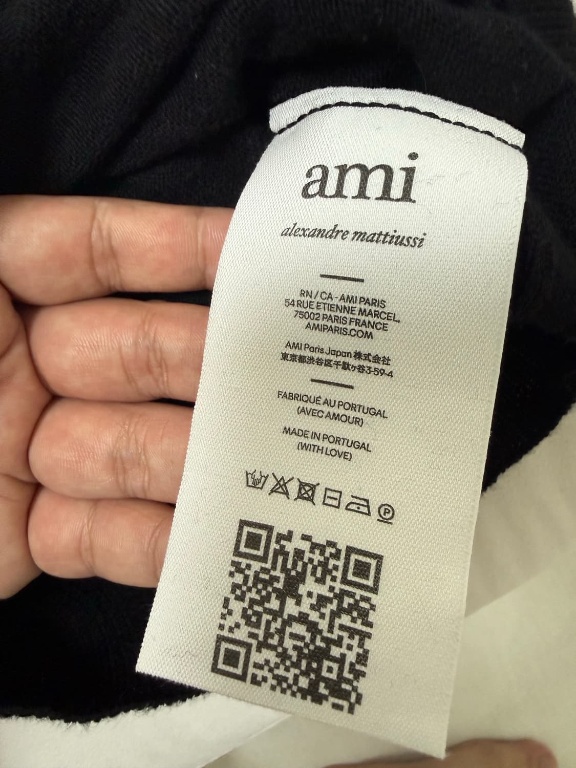 아미 스몰로고 가디건  상품이미지4