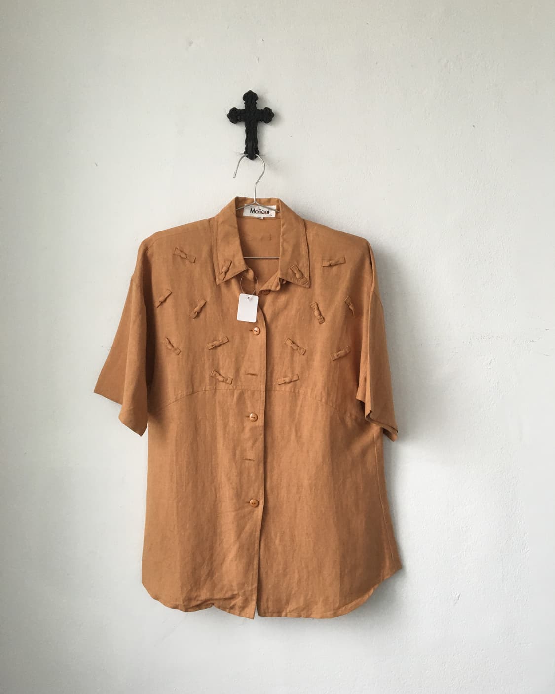 Ribbon pattern shirt 상품이미지2