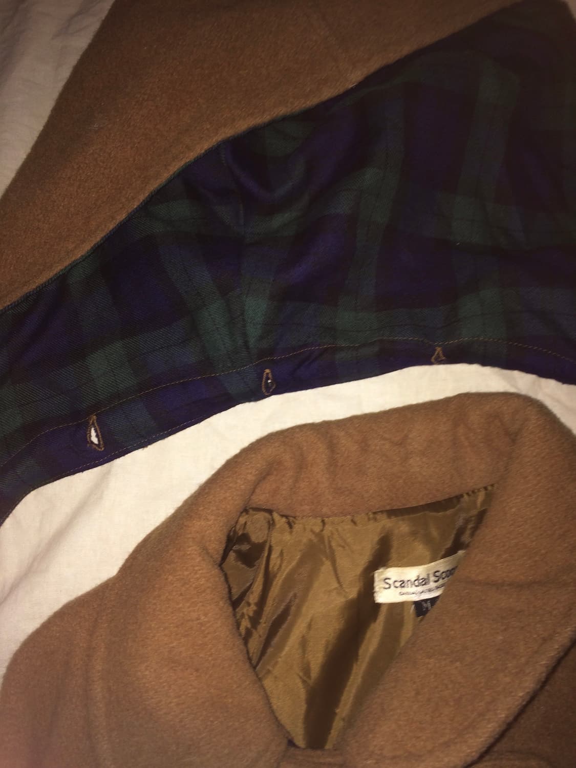 scandal scoop duffel coat 떡볶이 코트 상품이미지4