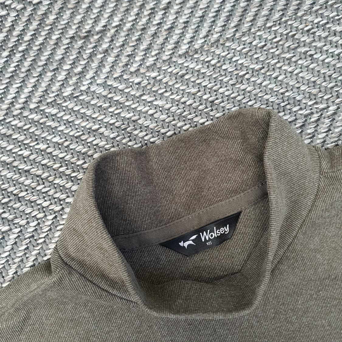 울시 하이넥 긴소매 면티 남자105 상품이미지2