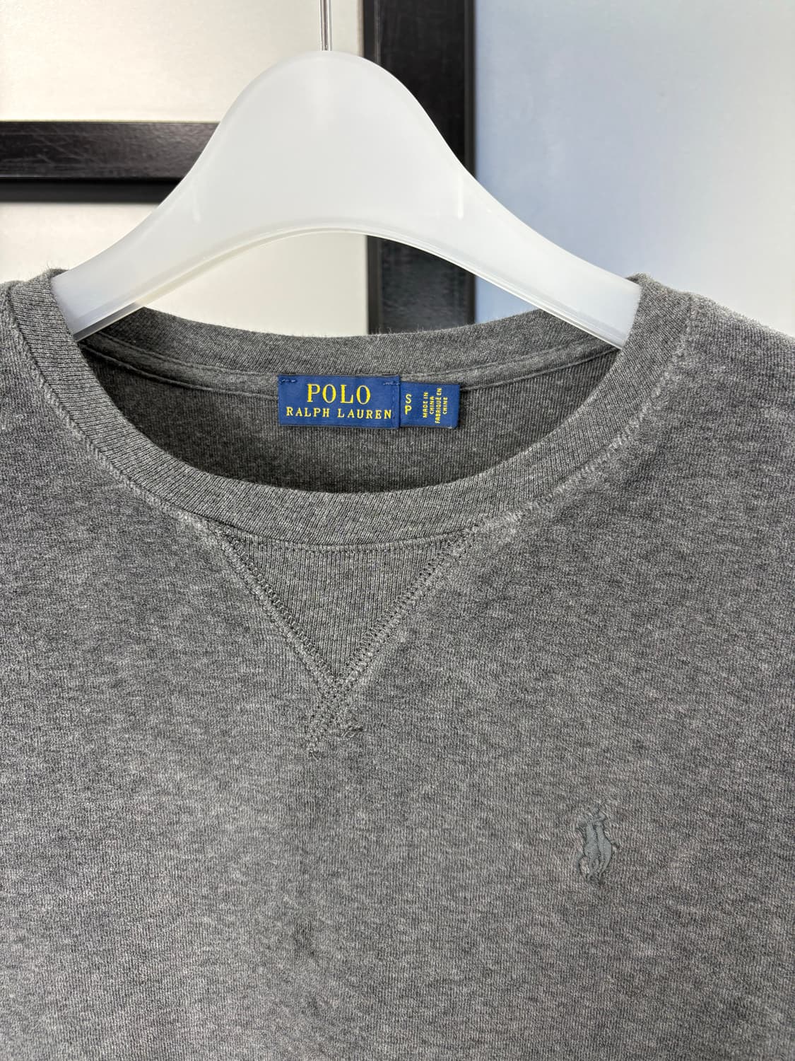 루키CK9753: 폴로 진그레이 여성 니트 맨투맨 상품이미지4