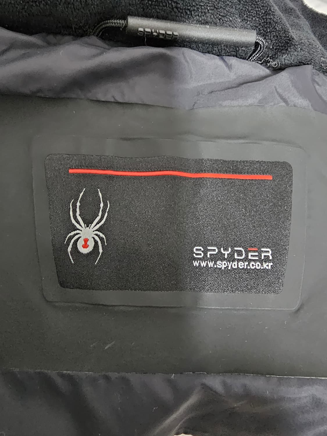 스파이더 덕다운 롱패딩 S 오버핏 상품이미지3