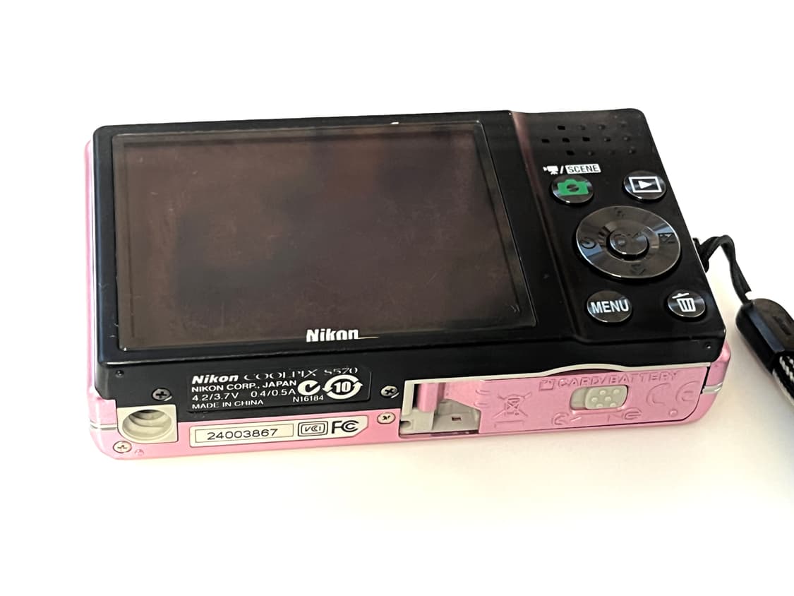 니콘 쿨픽스 s570 빈티지 디지털 카메라 상품이미지4
