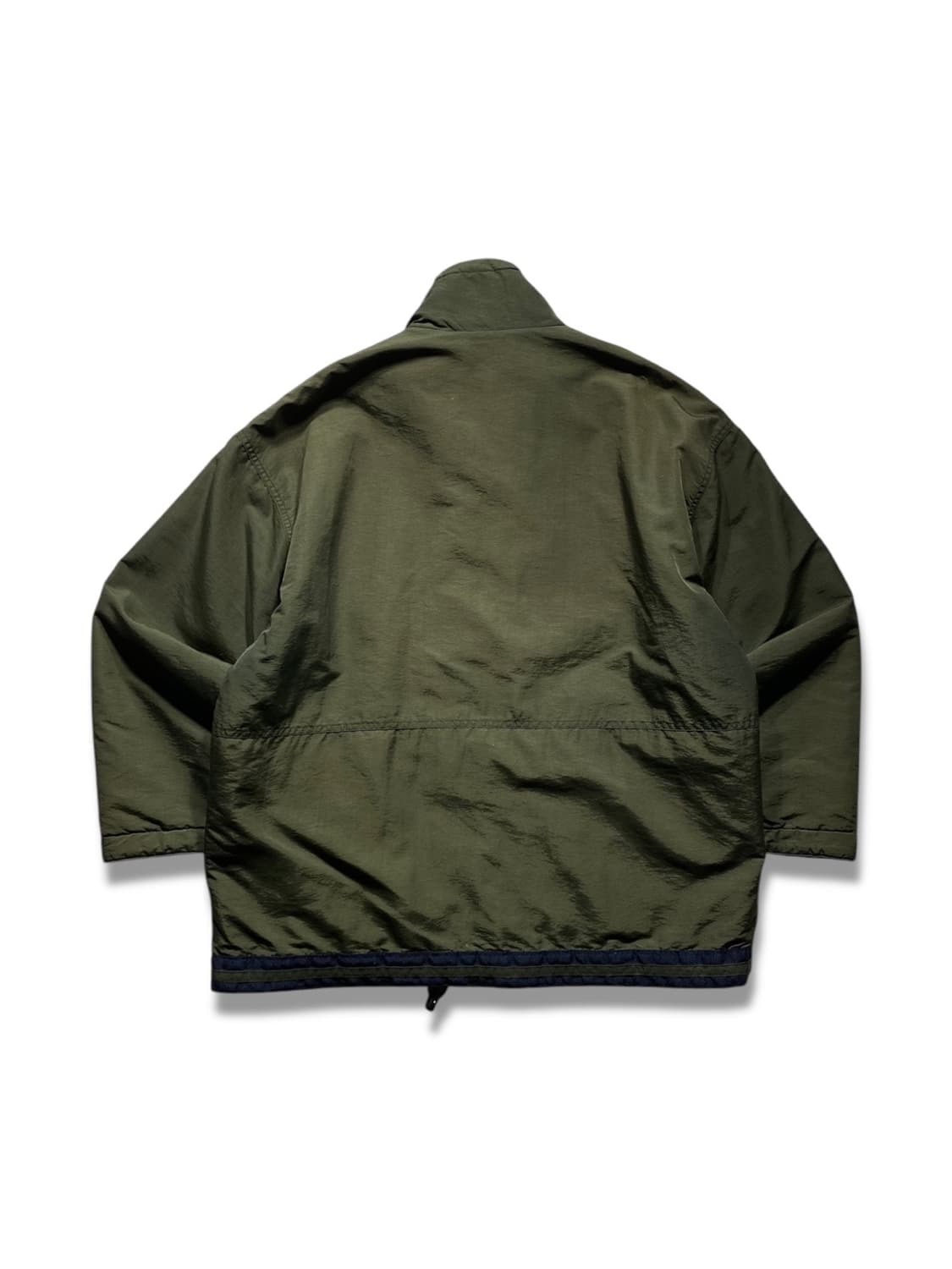 [L-XL] 90s Converse 컨버스 카키 나일론 집업 자켓 상품이미지6